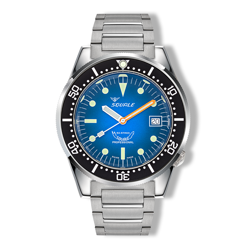 Squale 1521 Blue Ray Bracelet
