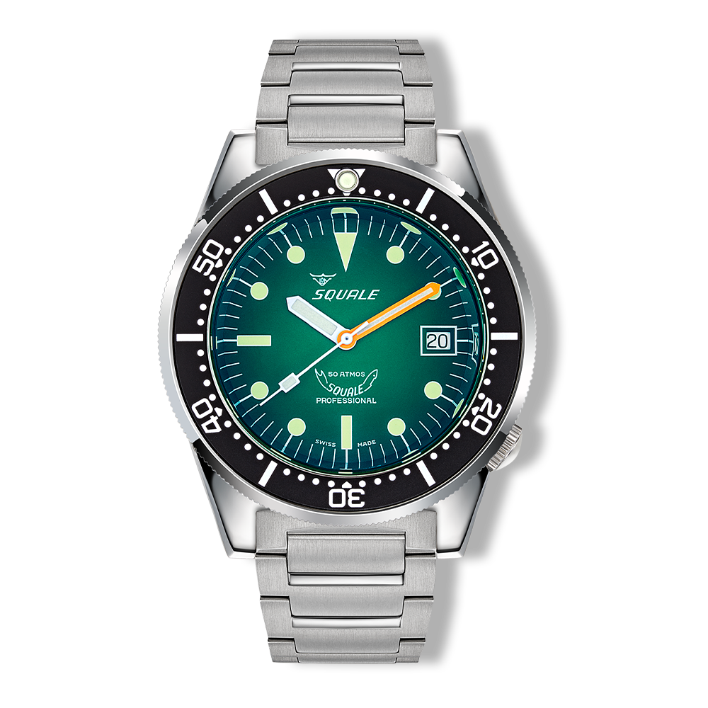 1521 Green Ray Bracelet || Squale Official Website