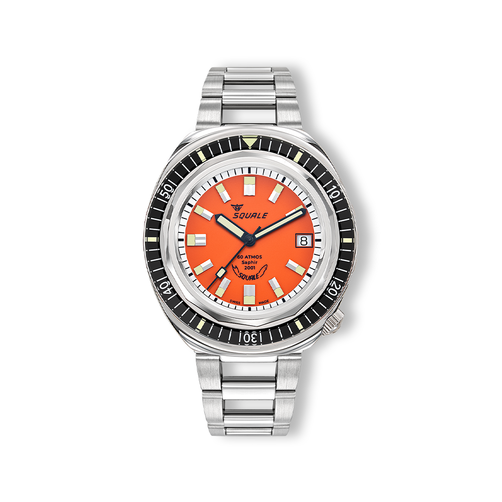 SQUALE SEA 2002 BLACK ROUND DOTS RUBBER DATE