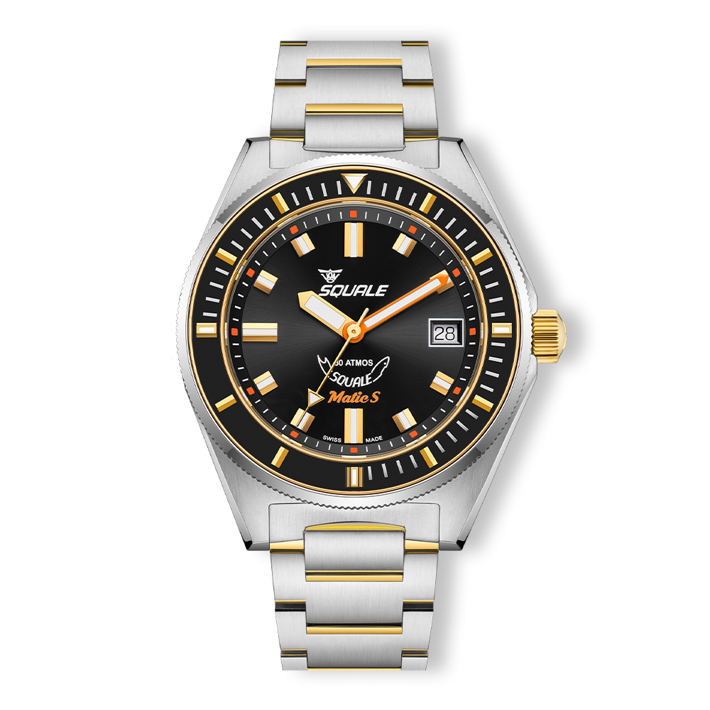 Squale Matic S Two-Tone Bracelet