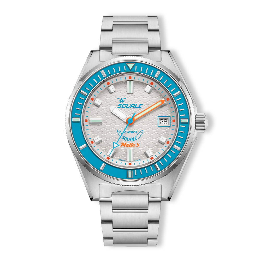 Squale Matic S White Bracelet